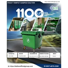 Jumbo Trash Can 1100 Liter dalton - LXD 1100